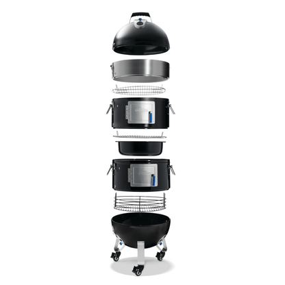 Napoleon Apollo 18" AS18K Charcoal Grill and Water Smoker