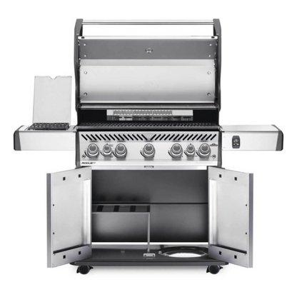 Napoleon Rogue SE 625 Propane Gas BBQ RSE625RSIBPSS-1 | Free Cover + Meat Lovers Kit